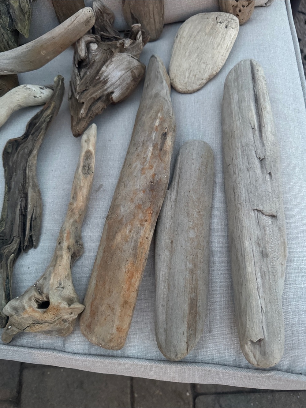 Natural Pacific Northwest Collected Beach Driftwood Decorative Accents 15 pcs - Picture 3 of 12